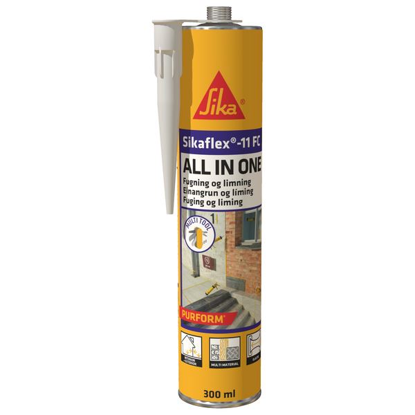 Sikaflex 11FC Hvit - 300ml