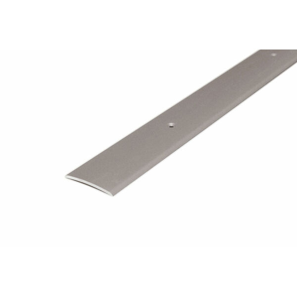 D-profile Overgangslist 40mm Sølv Anodiser 1m