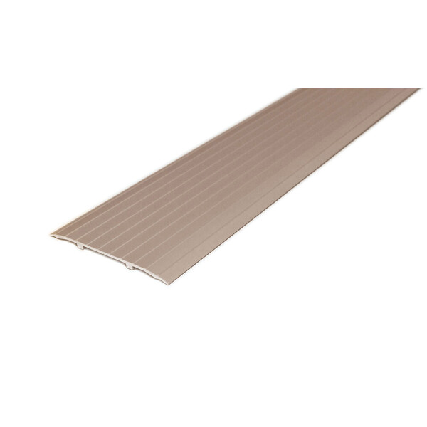 D-profile Skjøtelist 100mm Bronse Uboret