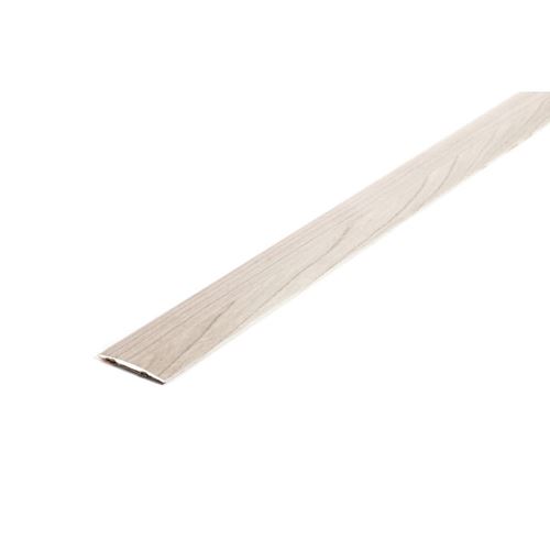 D-profile Skjøtelist 38mm Cotton White