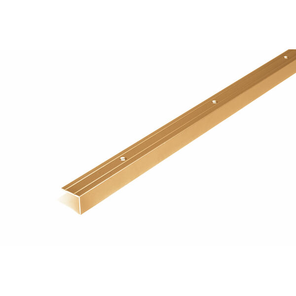 D-profile Trappenese 25X20mm Guld