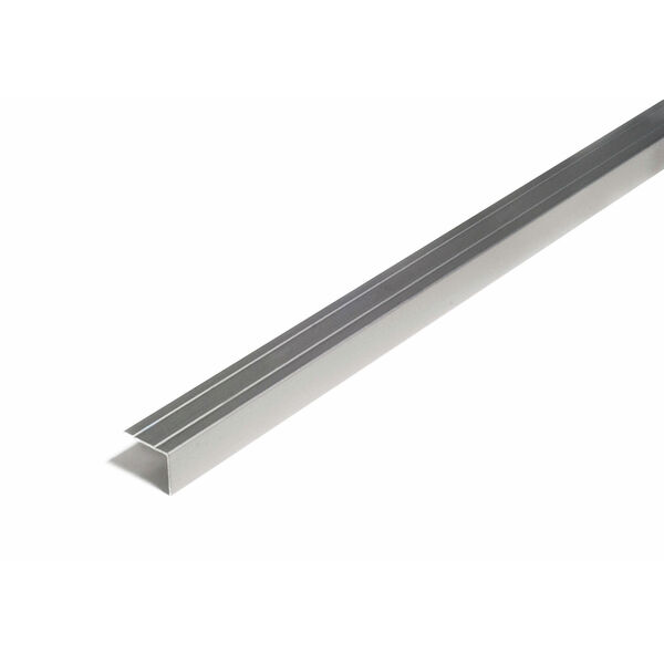 D-profile Trappenese 25X20mm Grafit