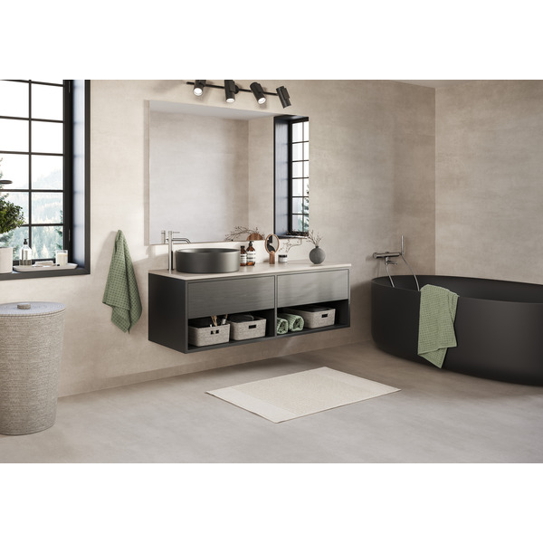 Tarkett Aquarelle Raw Concrete Grey Våtromsbelegg 2 m