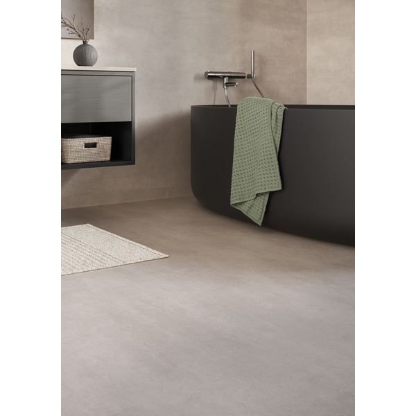 Tarkett Aquarelle Raw Concrete Grey Våtromsbelegg 2 m