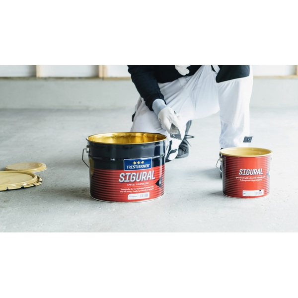 Trestjerner Sigural Epoxy - 20 Klar Grunning 1,86 l