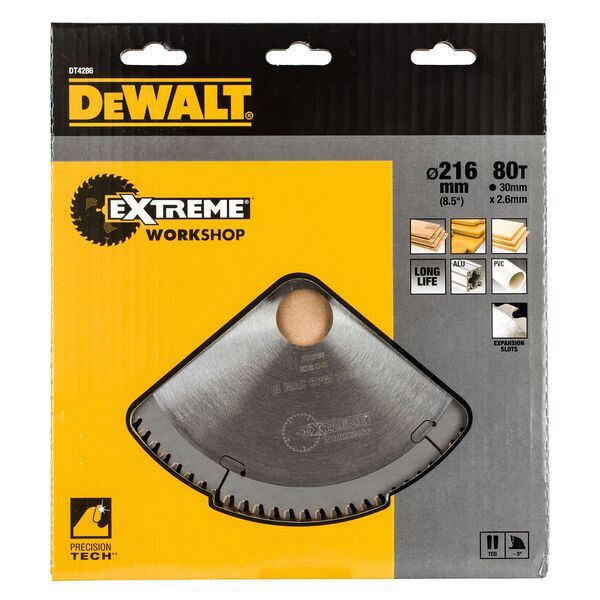 DeWalt Extreme Sagblad ø216 mm
