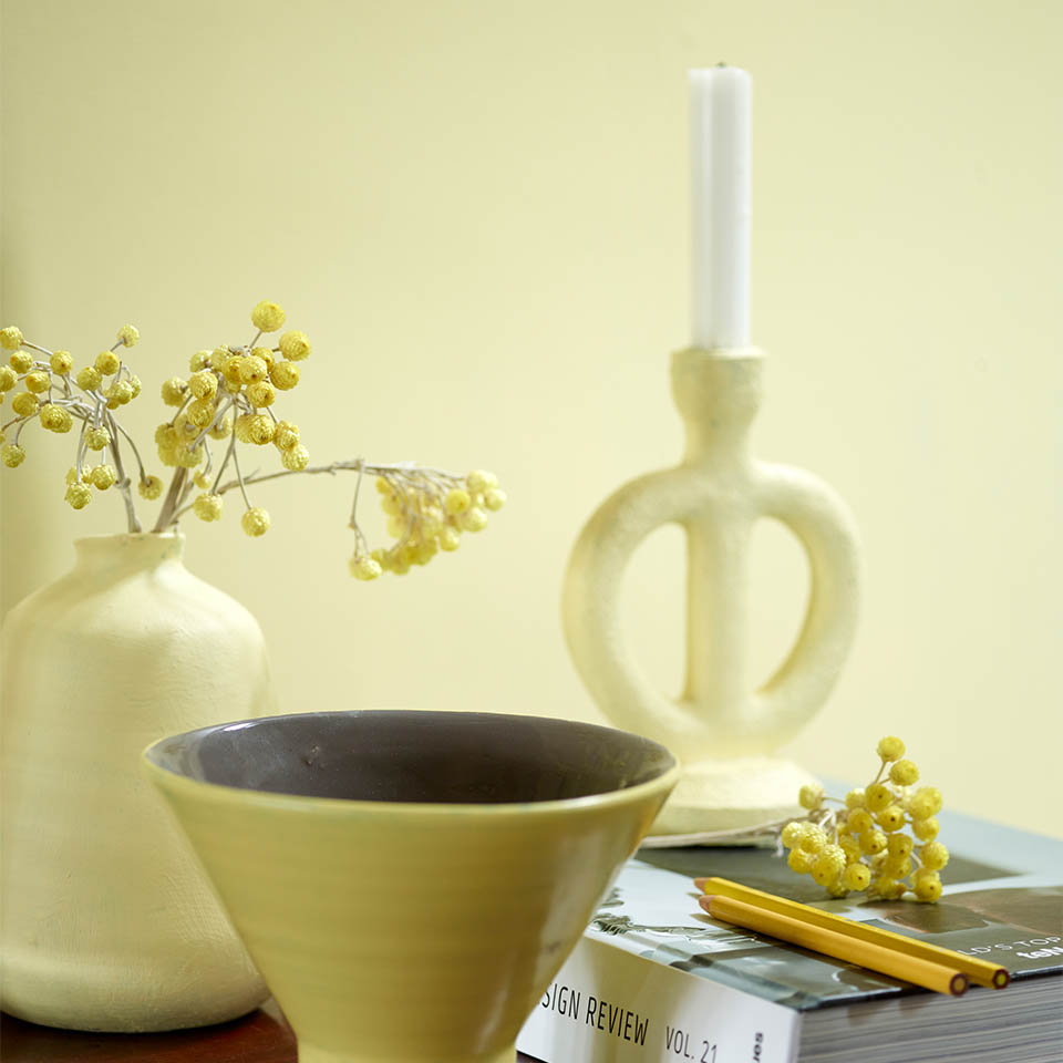 Vårtegn gul fargetrend