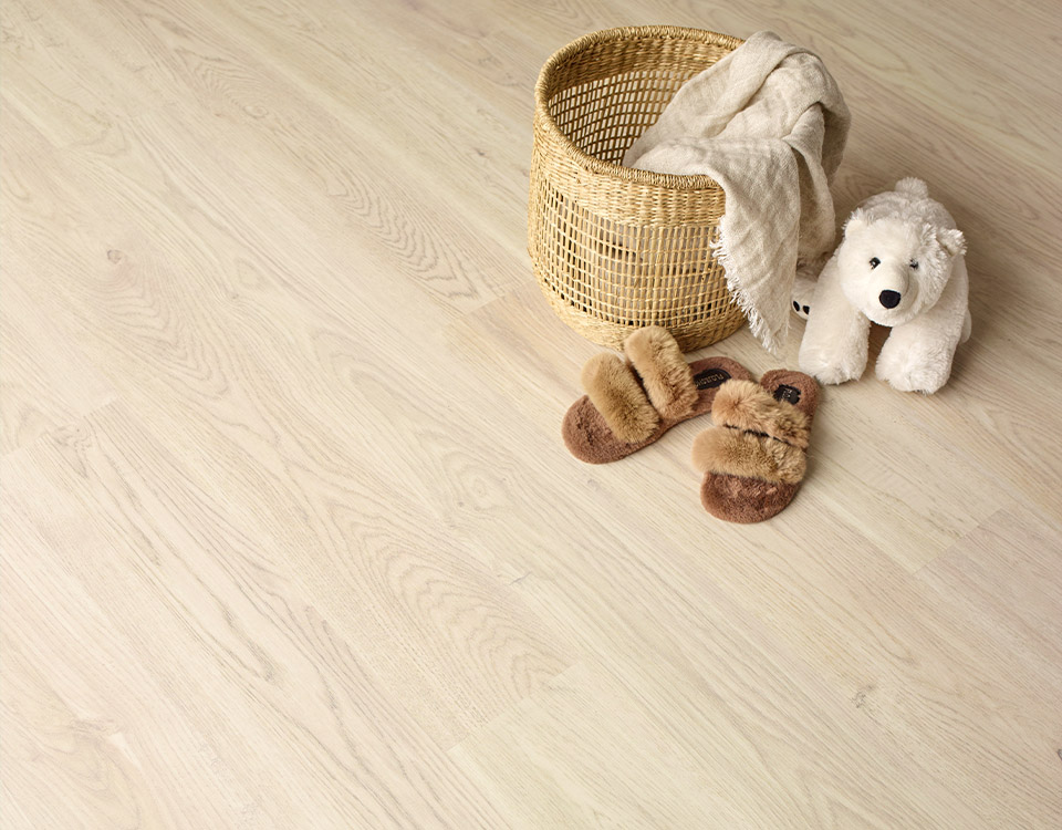 Wicanders Natural XL Essential Oak White korkgulv